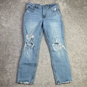 Abercrombie & Fitch Curve Love Jeans Women's 27 Short Blue Skinny High Rise
